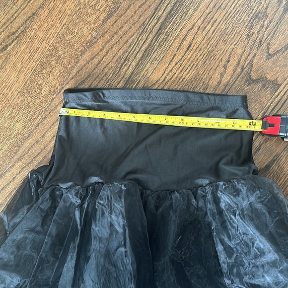 GRACE KARIN Black 50s Petticoat Skirt Dress Crinoline Tutu Underskirts for Women - Picture 4 of 8